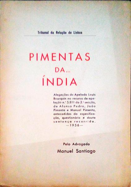 PIMENTAS DA... ÃNDIA
