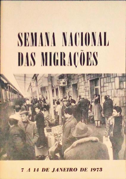 SEMANA NACIONAL DAS MIGRAÃ‡Ã•ES.