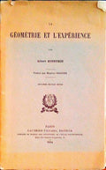 LA GÃ‰OMÃ‰TRIE ET L'EXPÃ‰RIENCE.