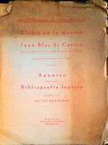 ELOGIO EN LA MUERTE DE JUAN BLAS DE CASTRO. (Una ElegÃ­a Desconocida de Lope de Vega)