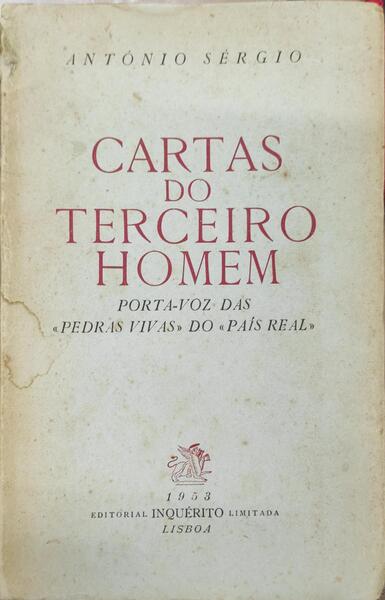 CARTAS DO TERCEIRO HOMEM: PORTA-VOZ DAS PEDRAS VIVAS DO PAÃS REAL.