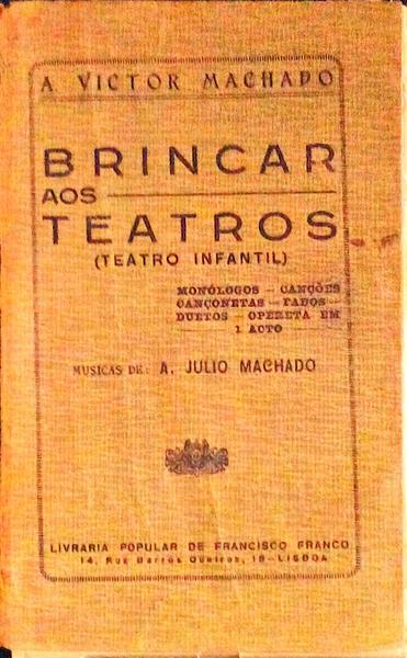 BRINCAR AOS TEATROS. [Teatro Infantil]
