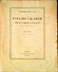 INVESTIGAÃ‡Ã•ES SOBRE A ACÃ‡ÃƒO DA FAVA DO CALABAR.