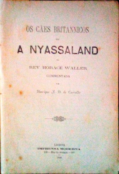 OS CÃƒES BRITANNICOS OU A NYASSALAND.