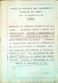 EXTRACTO DO CONTRATO COLECTIVO DE TRABALHO.