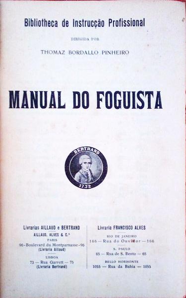 MANUAL DO FOGUISTA.