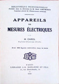 APPAREILS DE MESURES Ã‰LECTRIQUES.