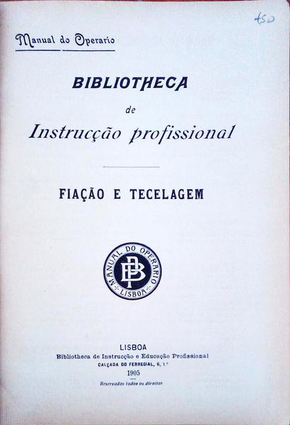FIAÃ‡ÃƒO E TECELAGEM.