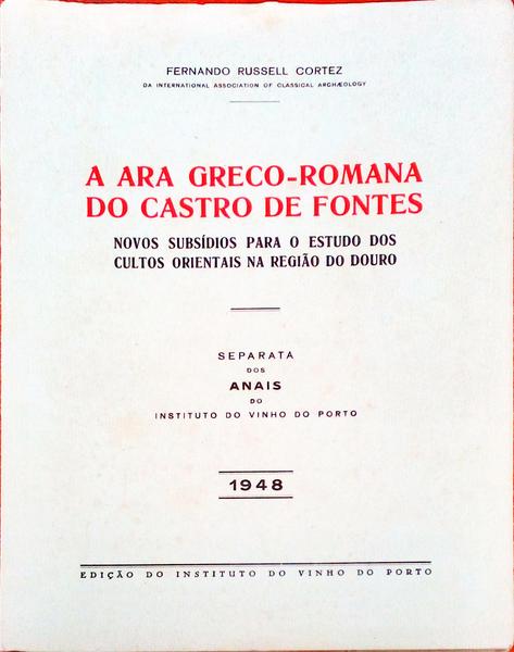 A ARA GRECO-ROMANA DO CASTRO DE FONTES.