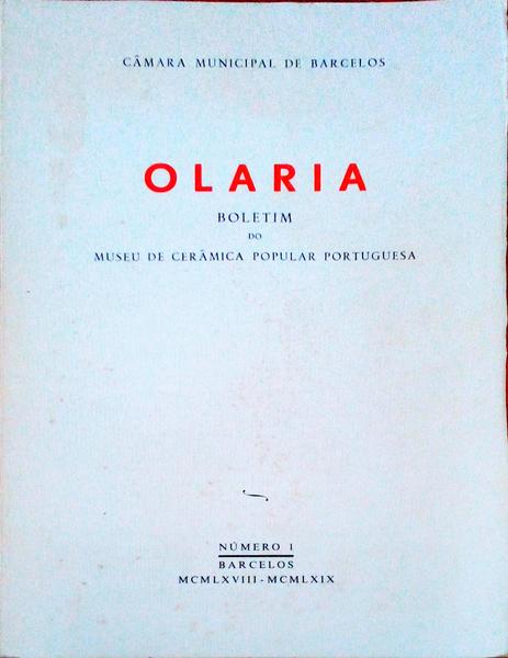 OLARIA. Boletim do Museu de CerÃ¢mica Popular Portuguesa.