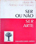 SER OU NÃƒO SER ARTE, ENSAIOS E NOTAS DE METALITERATURA.