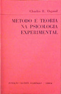 MÃ‰TODO E TEORIA NA PSICOLOGIA EXPERIMENTAL. [1.Âª EDIÃ‡ÃƒO]