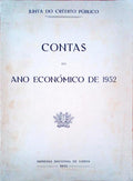 CONTAS DO ANO ECONÃ“MICO DE 1952.