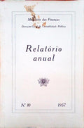 DIRECÃ‡ÃƒO-GERAL DA CONTABILIDADE PÃšBLICA. RelatÃ³rio Anual 1957.
