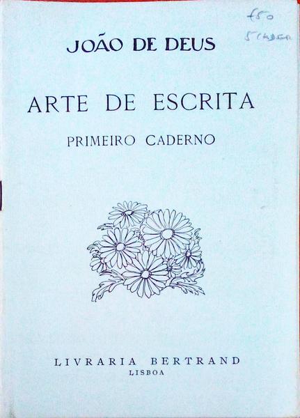 ARTE DE ESCRITA.