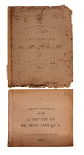 ISSUE OF COMMEMORATIVE STAMPS. WITH THE COMPLIMENTS OF THE COMPANHIA DE MOÃ‡AMBIQUE. [1918]