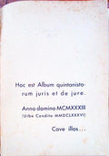 HOC EST ALBUM QUINTANISTORUM JURIS ET DE JURE.