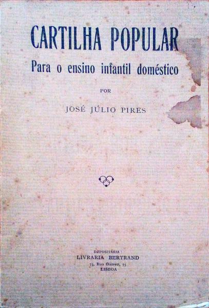 CARTILHA POPULAR PARA O ENSINO INFANTIL DOMÃ‰STICO.