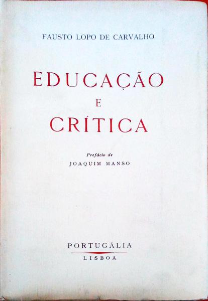 EDUCAÃ‡ÃƒO E CRÃTICA.