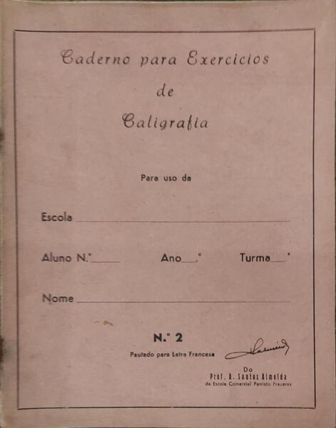 CADERNO PARA EXERCÃCIOS DE CALIGRAFIA. [12.Âª EDIÃ‡ÃƒO]