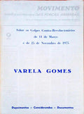 SOBRE OS GOLPES CONTRA-REVOLUCIONÃRIOS DE 11 DE MARÃ‡O E DE 25 DE NOVEMBRO DE 1975.