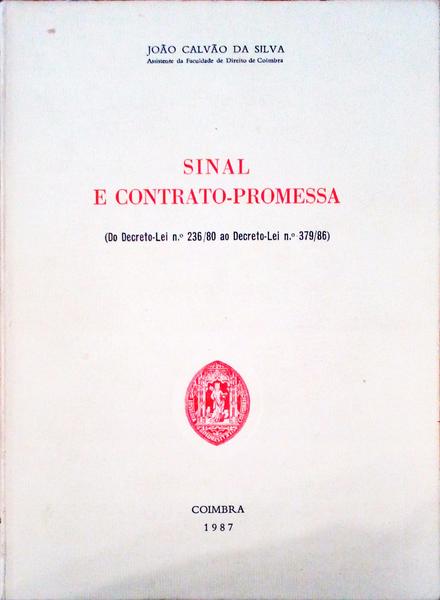 SINAL E CONTRATO-PROMESSA.