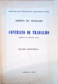 CONTRATO DE TRABALHO. Projecto de Diploma Legal.