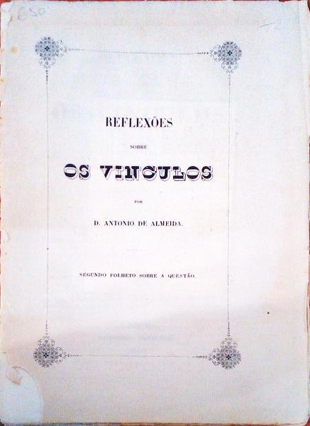 REFLEXÃ•ES SOBRE OS VINCULOS.