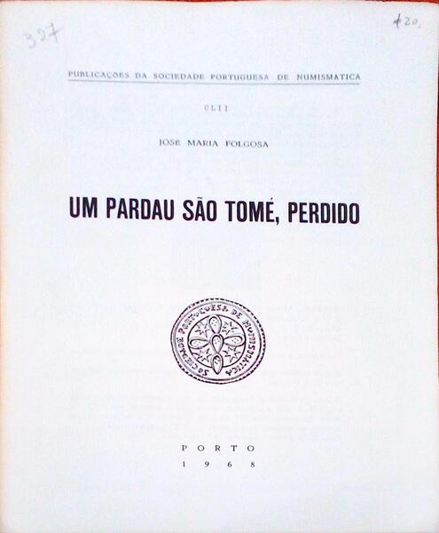 UM PARDAU SÃƒO TOMÃ‰, PERDIDO.