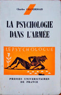 LA PSYCHOLOGIE DANS L'ARMÃ‰E.