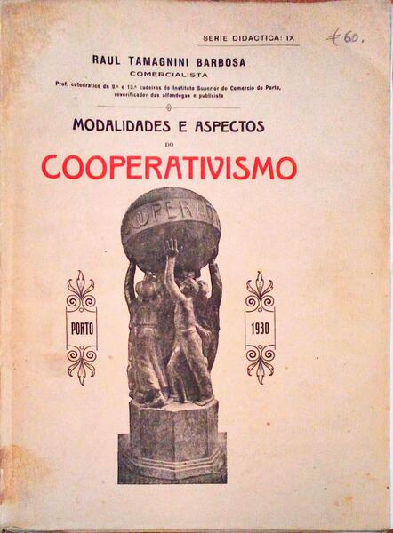 MODALIDADES E ASPECTOS DO COOPERATIVISMO.