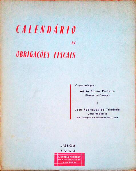CALENDÃRIO DE OBRIGAÃ‡Ã•ES FISCAIS.