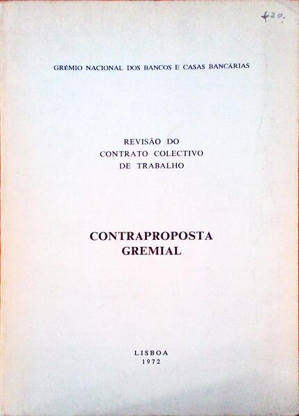 CONTRAPROPOSTA GREMIAL.