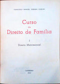 CURSO DE DIREITO DE FAMÃLIA, I - DIREITO MATRIMONIAL.