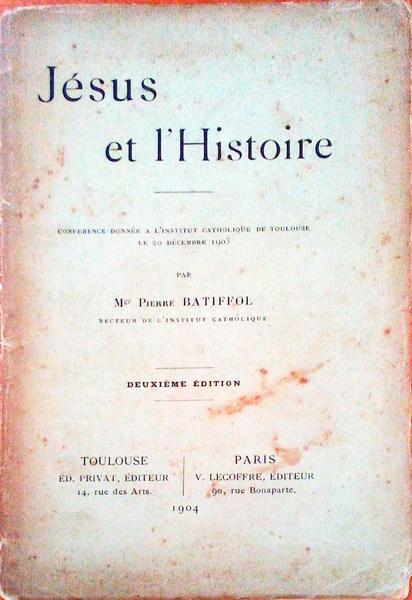 JÃ‰SUS ET L'HISTOIRE.