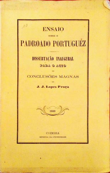 ENSAIO SOBRE O PADROADO PORTUGUEZ.