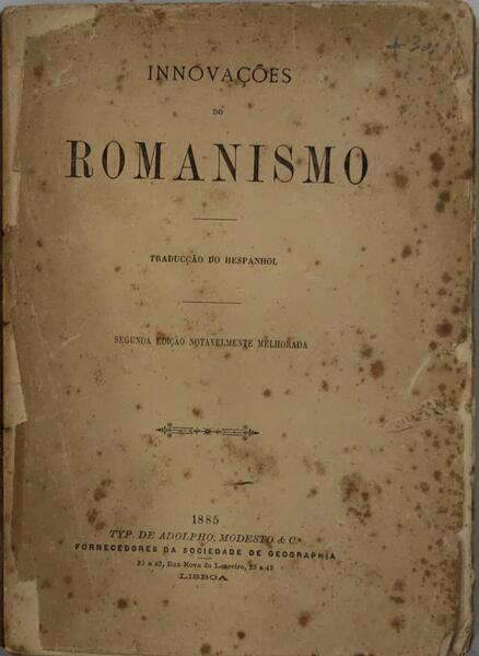 INNOVAÃ‡Ã•ES DO ROMANISMO.