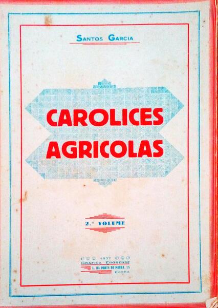 CAROLICES AGRICOLAS. [2.Âº VOLUME].