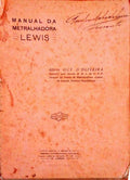 MANUAL DA METRALHADORA LEWIS.
