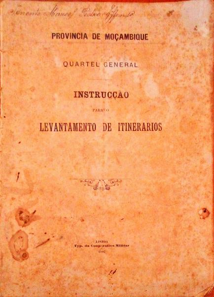 INSTRUCÃ‡ÃƒO PARA O LEVANTAMENTO DE ITINERARIOS.