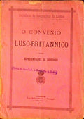 CONVENIO (O) LUSO-BRITANNICO. RepresentaÃ§Ãµes da Sociedade.