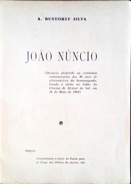 JOÃƒO NÃšNCIO.