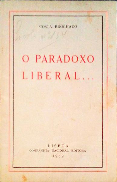 O PARADOXO LIBERAL.