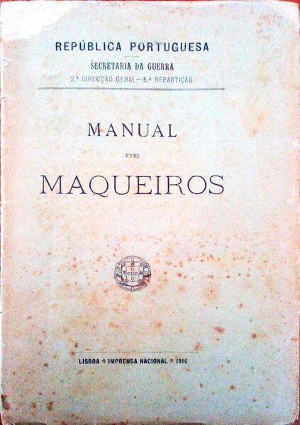 MANUAL DE MAQUEIROS.