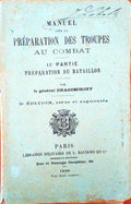 MANUEL POUR LA PRÃ‰PARATION DES TROUPES AU COMBAT.