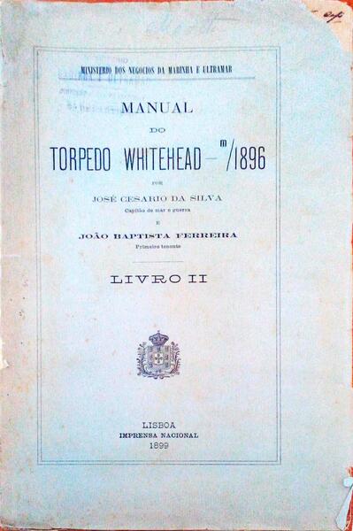 MANUAL DO TORPEDO WHITEHEAD - 1896.