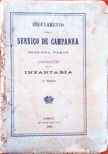 REGULAMENTO PARA O SERVIÃ‡O DE CAMPANHA.