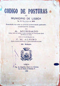 CODIGO DE POSTURAS DO MUNICIPIO DE LISBOA.