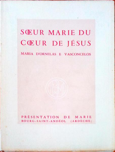 SOEUR MARIE DU COEUR DE JÃ‰SUS.