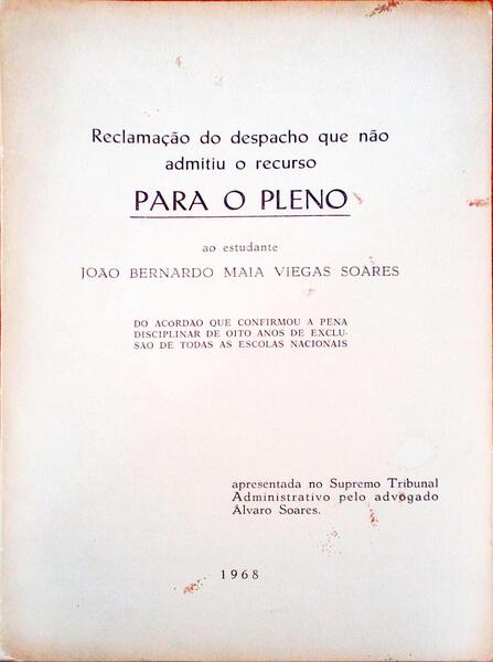 RECLAMAÃ‡ÃƒO DO DESPACHO QUE NÃƒO ADMITIU O RECURSO PARA O PLENO.